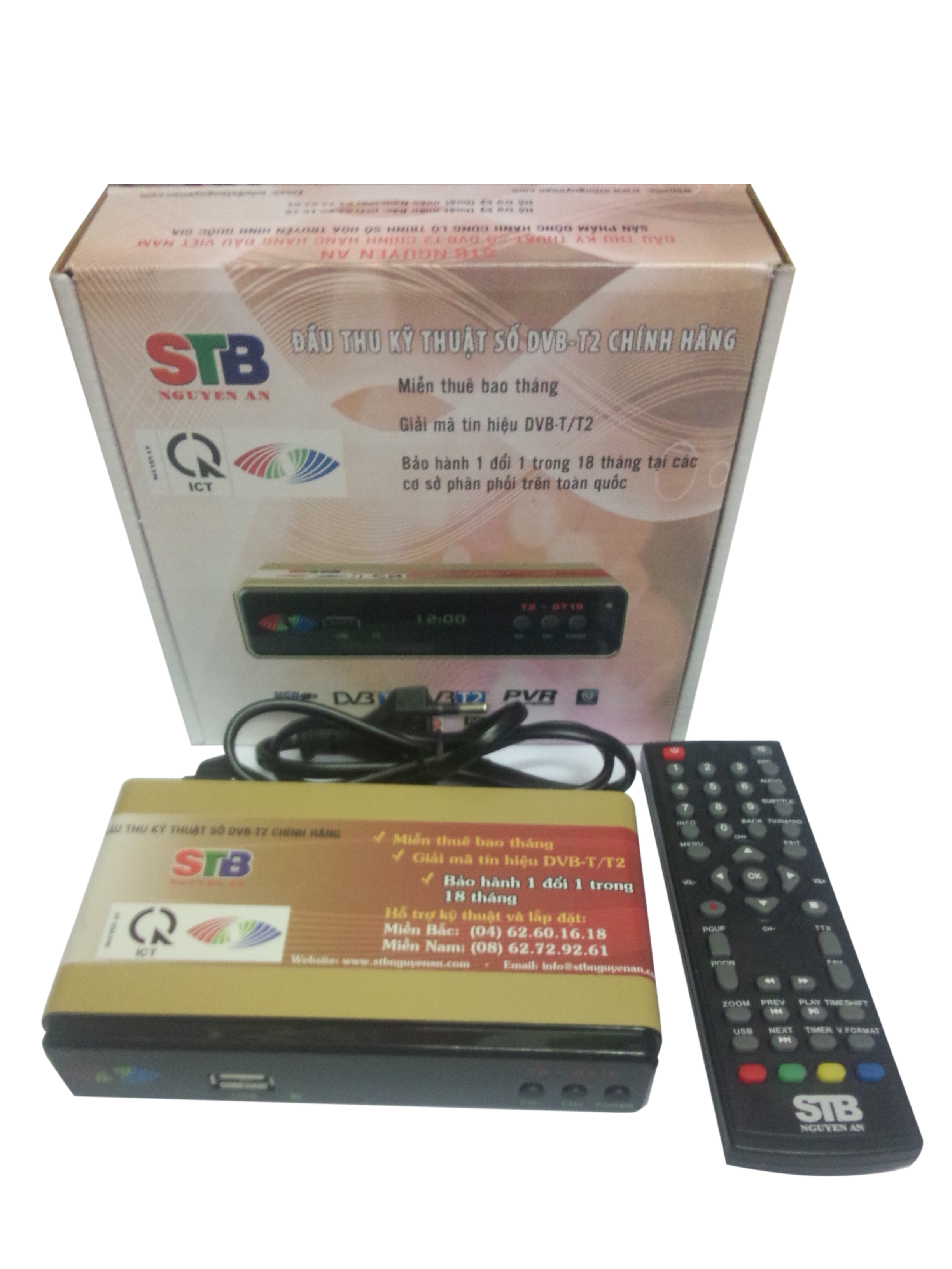 ĐẦU THU DVB -T2  STB-0715