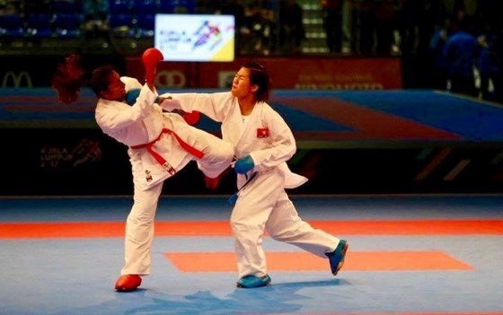 Nguyễn Thị Ngoan giành HCV lịch sử tại giải Karatedo thế giới